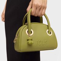 Bolso Bowling Pequeño Tous Poppy Verde   Bolso Bowling Pequeño Tous Poppy Verde   6